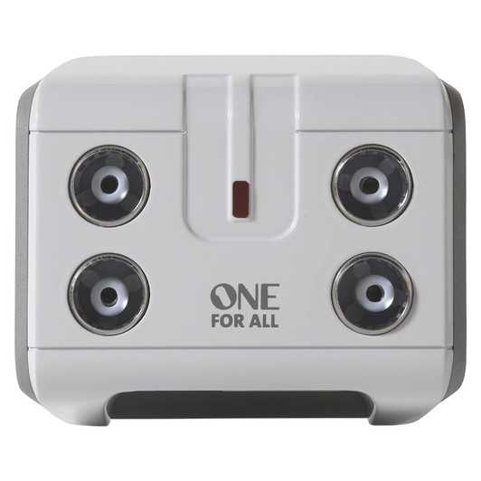 4 Way TV Signal Booster/Splitter with 4G Filter