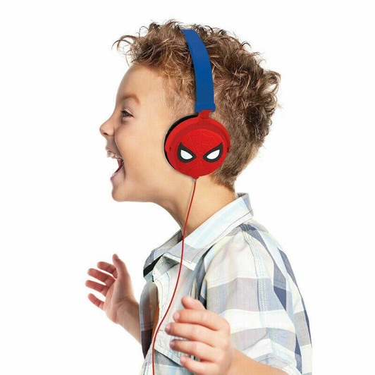 Lexibook Spide-Man Foldable Stereo Headphones with Volume Limiter