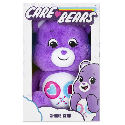 Care Bears Medium Plush Toy 14" Toy - Share Bear