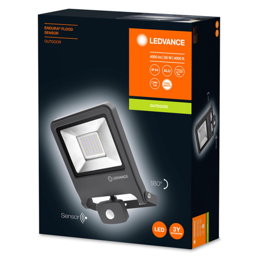 Ledvance Floodlight Light LED Luminaire 50W Dark Grey