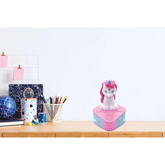 Lexibook BTD80UNI Bluetooth Speaker with Unicorn Luminous Figurine