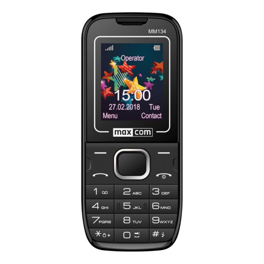 Classic GSM Pocket Mobile Phone - Black