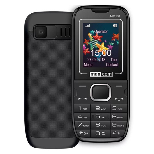 Classic GSM Pocket Mobile Phone - Black