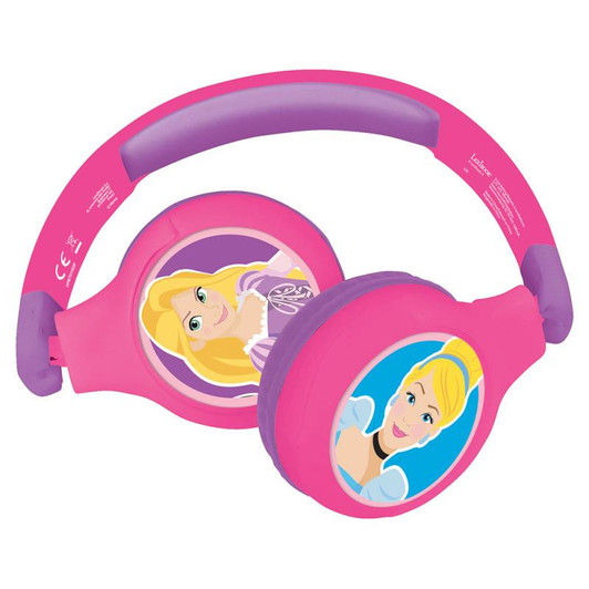 Disney Princess Bluetooth & Wired Foldable Headphones