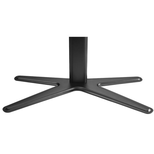 One For All WM4672 Solid TV Stand with Media Shelf for Screen Size for 32-65 inch - Black