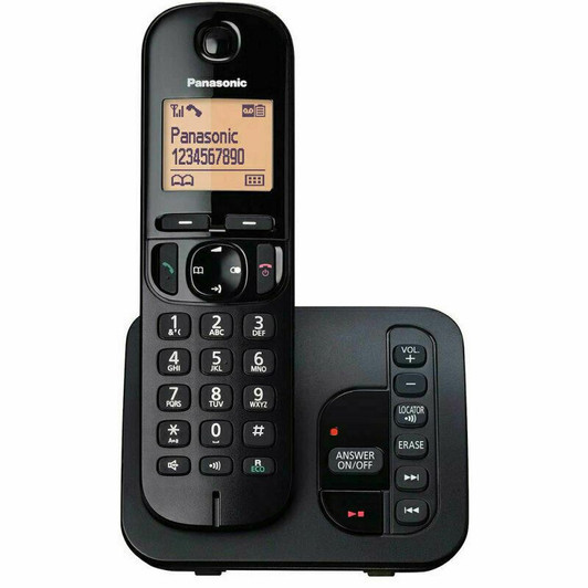Panasonic Digital Cordless Answer Phone with Nuisance Calls Block - Single