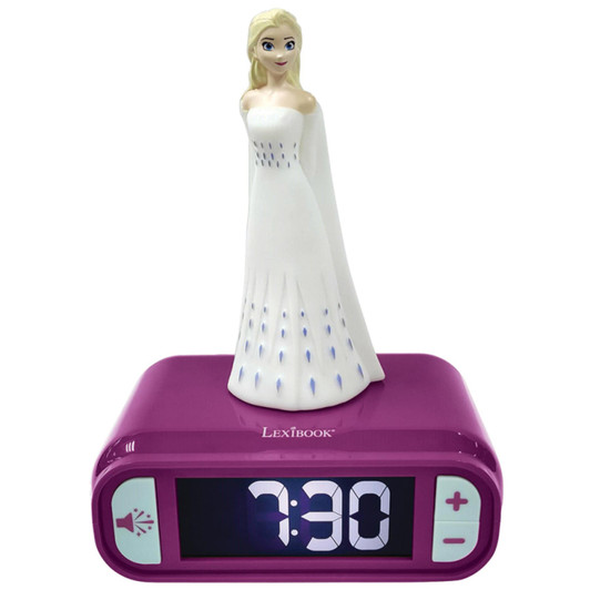 Lexibook RL800FZ Disney Frozen II Night Light Alarm Clock