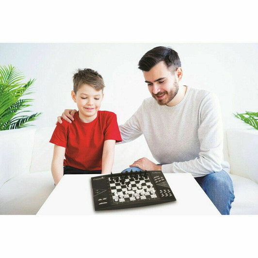 Lexibook Chessman Elite Electronic Chess Game with Touch Sensitive Keyboard