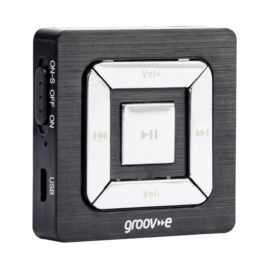 Groov-e GVPS8BK 8GB Portable MP3 Player - Black
