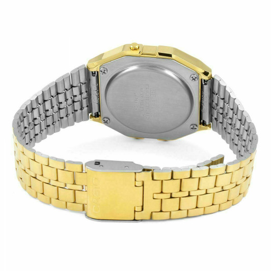 Casio Retro LCD Watch - Gold Tone