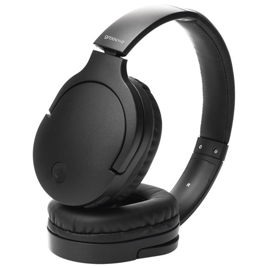 Ultra Wireless Bluetooth Headphones with Wireless Charging - Black