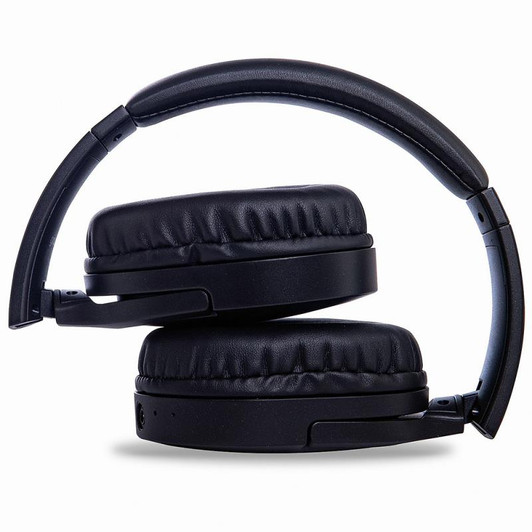 Ultra Wireless Bluetooth Headphones with Wireless Charging - Black