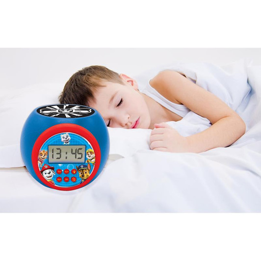 Paw Patrol Childrens Projector Clock with Timer