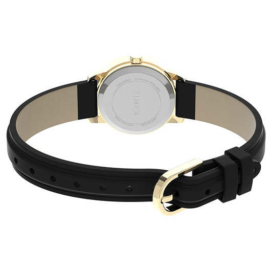 Timex Womens Easy Reader Date Watch - Black/Gold