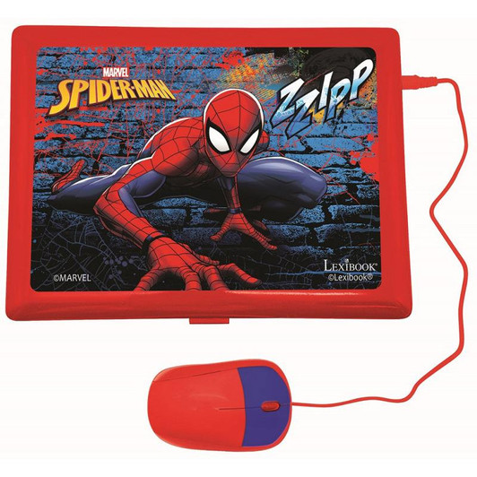 Lexibook Spider-Man Bilingual Educational Laptop with 124 Activites