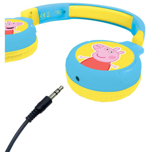 Lexibook Peppa Pig Bluetooth & Wired Foldable Headphones