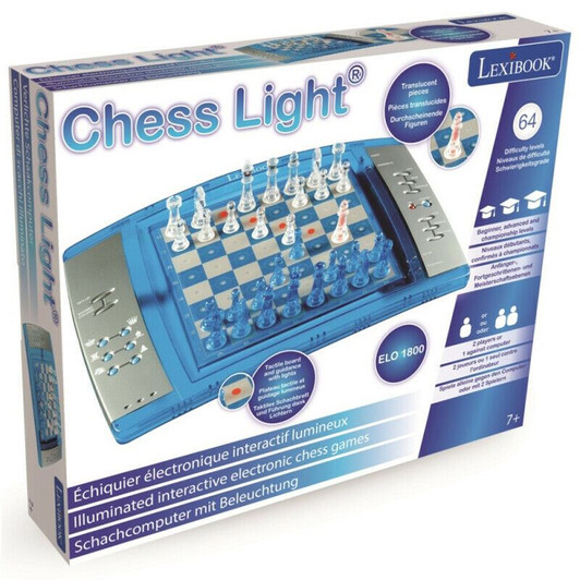 Lexibook Chesslight Electronic Chess Game with Touch Sensitive Keyboard
