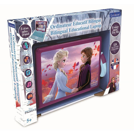 Disney Frozen II Bilingual Educational Laptop with 124 Activites