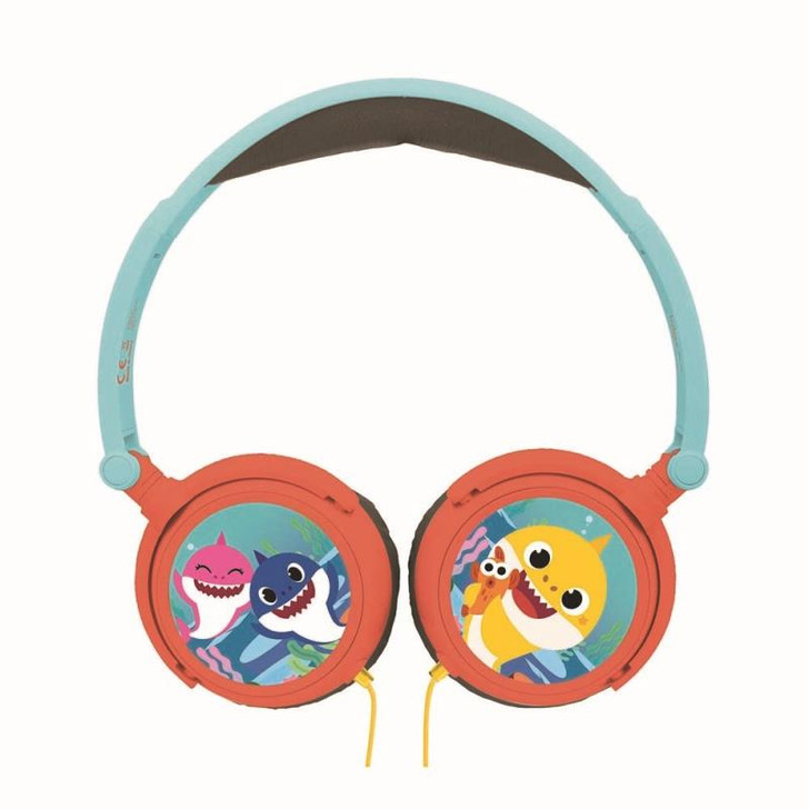 Baby Shark Foldable Stereo Headphones with Volume Limiter