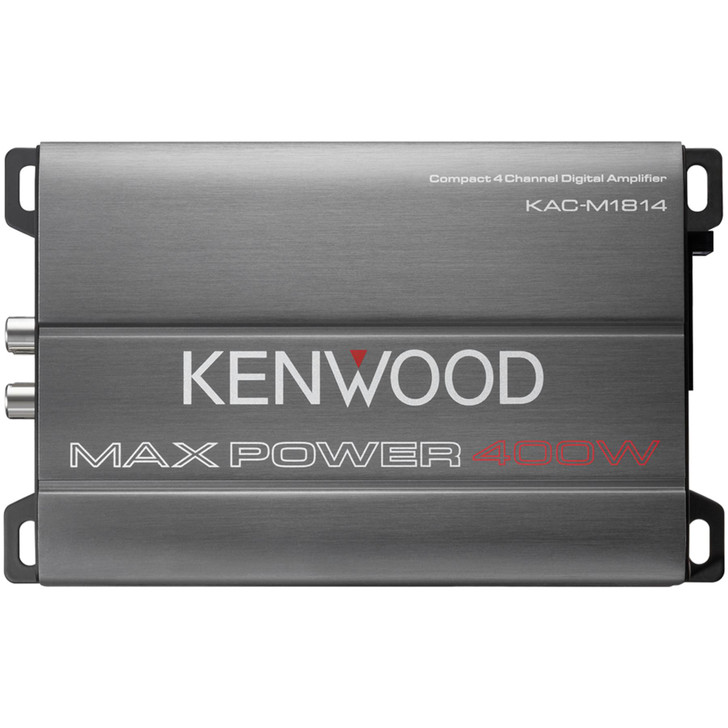 Kenwood Compact 4-Channel Digital Amplifier