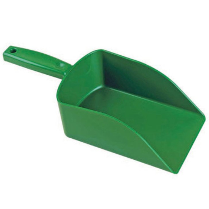 Hillbrush Plastic Feed Scoop - 240mm / Small - GREEN
