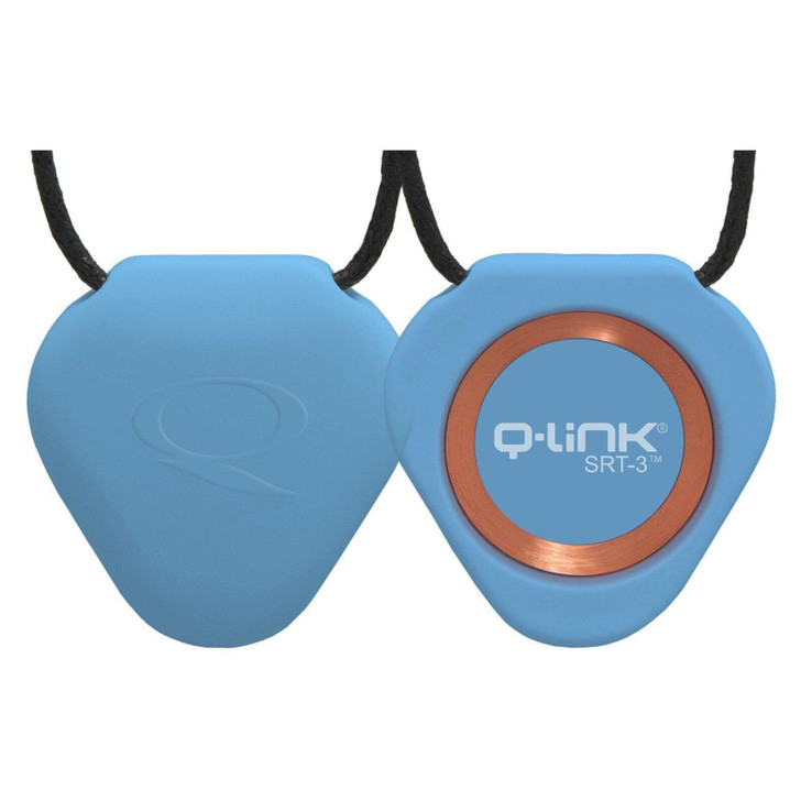 Q-Link SRT-3 Triangle Acrylic Pendant - Trans Blue