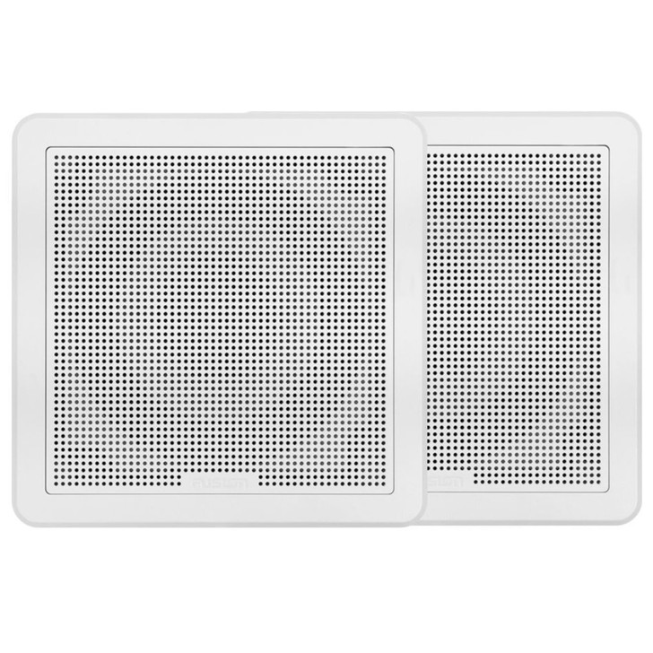 Fusion FM-F65SW Flush Mount Square Marine Speakers