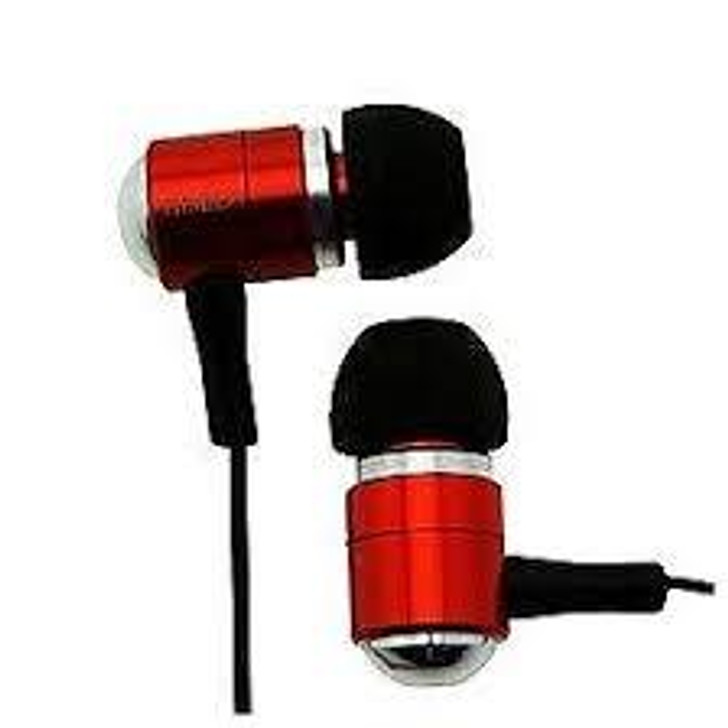 Omega HP-57 Stereo In Ear Canal Type Headphones Silicone Cushions for iPod Mp3