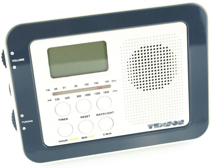 Texson Kitchen LED Under Cabinet AM/FM Radio