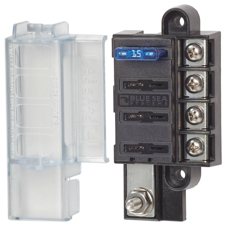Blue Sea Systems 5045 4 Circuit ST Blade Compact Fuse Block