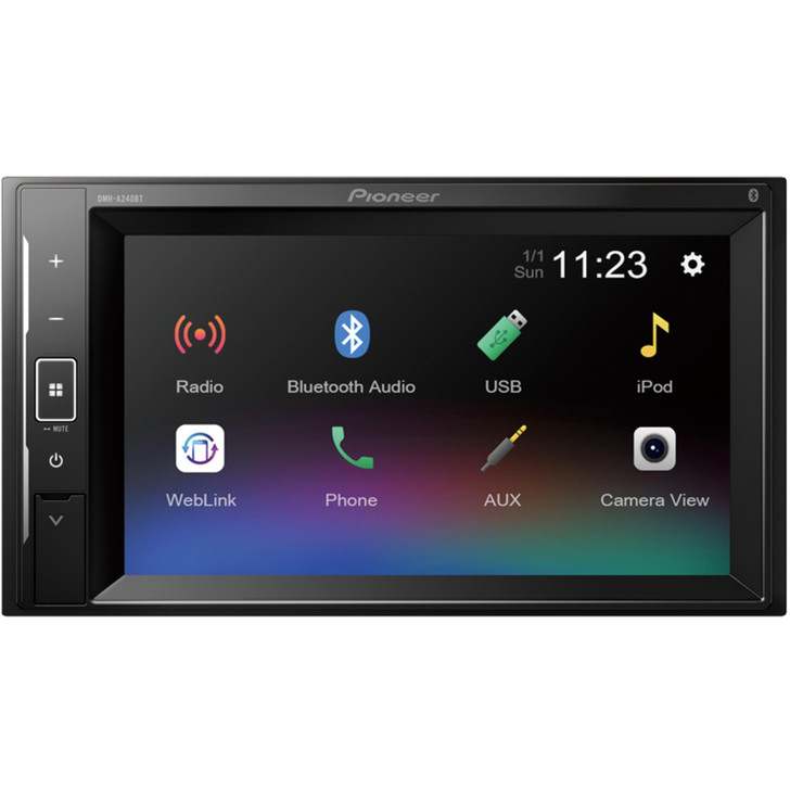 Pioneer DMH-A240BT 6.2" Touchscreen Multimedia Player