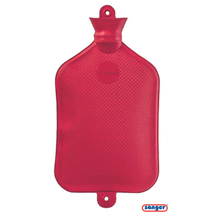 Sanger Rubber Hot Water Bottle Red 3L