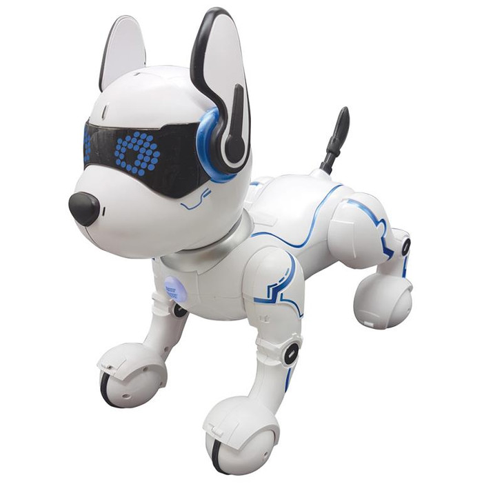 LEXIBOOK DOG01 Power Puppy Smart Dog-Programmable Robot with Remote Control, Dance, Yoga, Training Function, Singing, Other