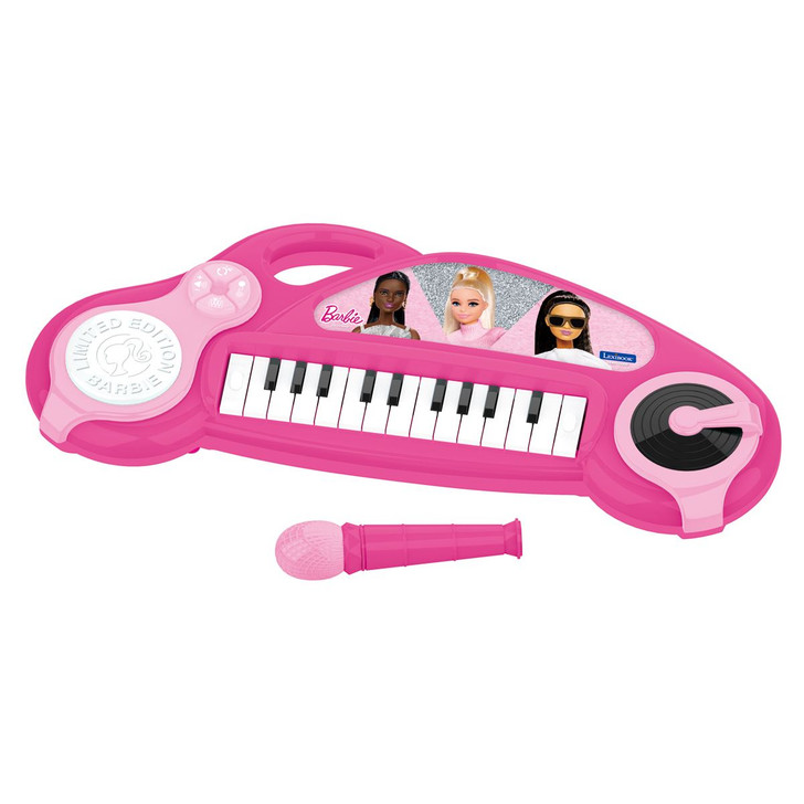 Lexibook Barbie Electronic Keyboard with Lights & Microphone