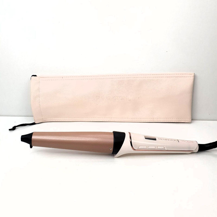 Remington Proluxe Hair Curling Tong/Wand GripTech Ceramic Coating 25-38mm Barrel