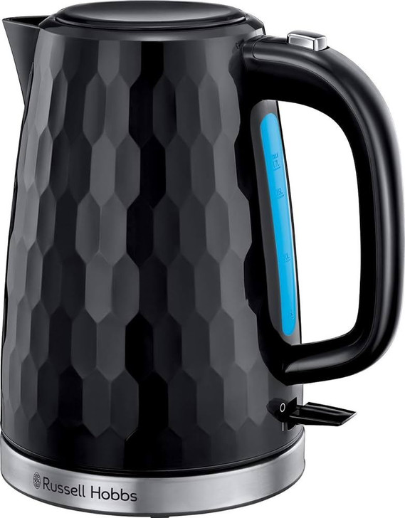 Russell Hobbs Kettle  1.7L  3kW  Honeycomb  Black