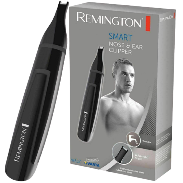 Remington NE3150 Nose-Nasal-Ear-Eyebrow-Hair Clipper Precision Trimmer For Mens