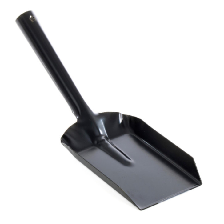 Leecroft Sooty All Metal Hand Shovel Dust Pan for Coal/Dust/Ash Fire Place 4''