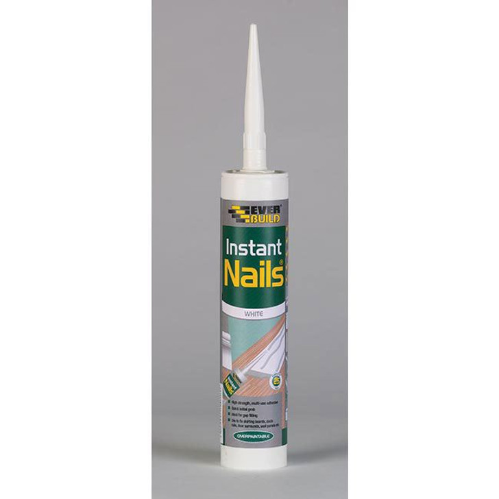Everbuild Instant Nails C3 Cartridge White