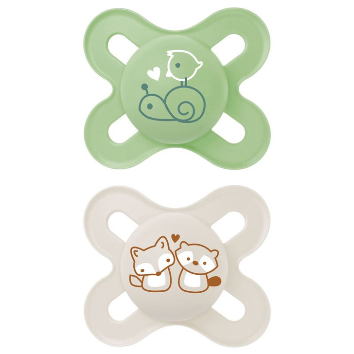 MAM Start Soother Unisex Design 0-2m 2Pk