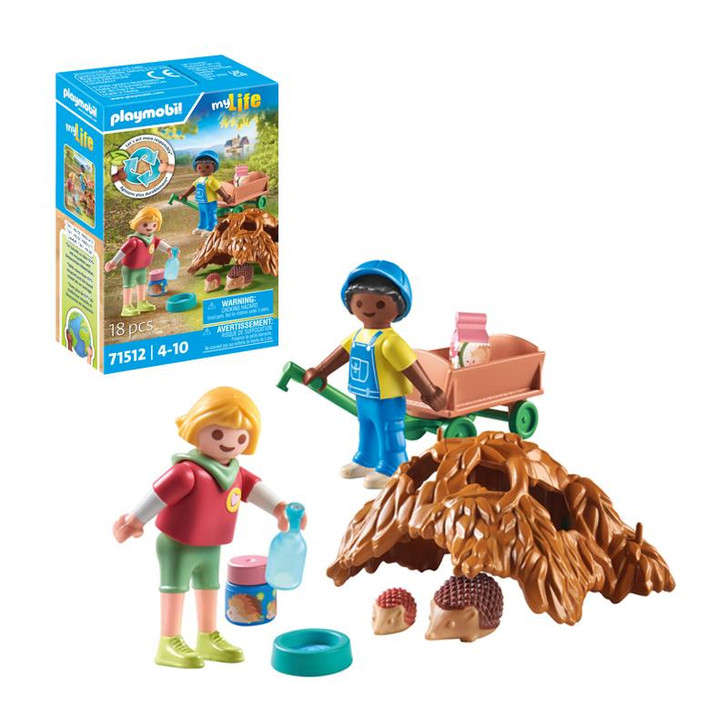 Playmobil My Life: Hedgehog Family