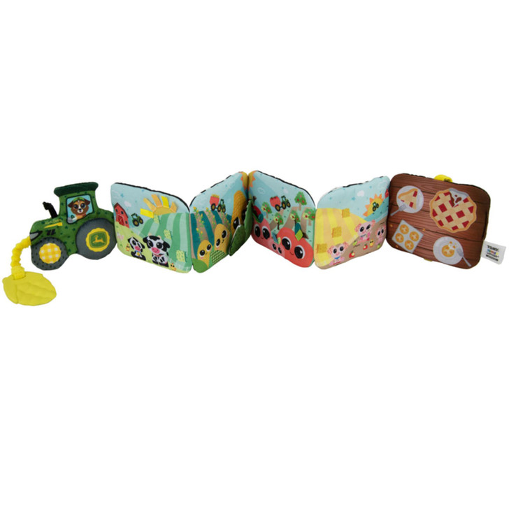 Lamaze John Deere Farm To Table Journey Soft Book Discovery Toy For 6m+ Kids