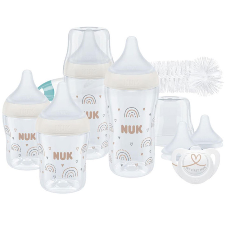NUK Perfect Match Perfect Start Baby Bottles Rainbow Set