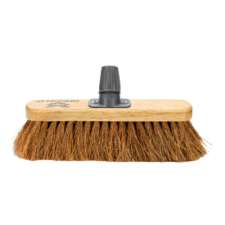 Buffalo 12'' Soft Coco Sweeper Broom Head For Fine Dust and Debris
