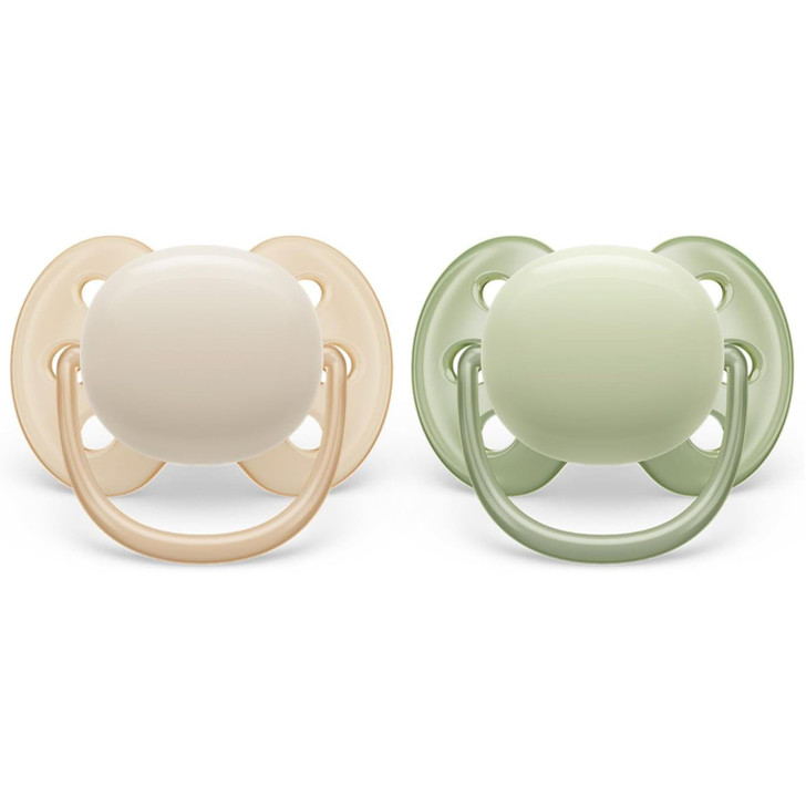 Philips Avent SCF091/05 Ultra Soft Baby Soother│BPA-Free Silicone Pacifier