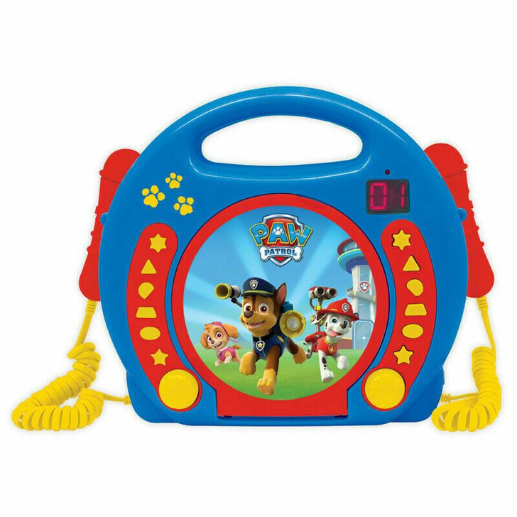 Lexibook Paw Patrol CD Player with Microphones