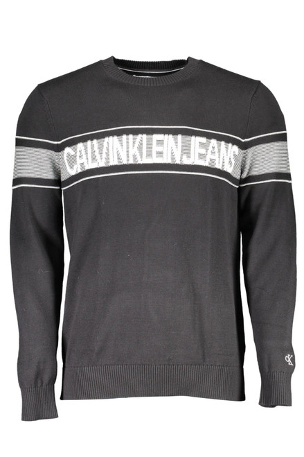 Black Cotton Sweater