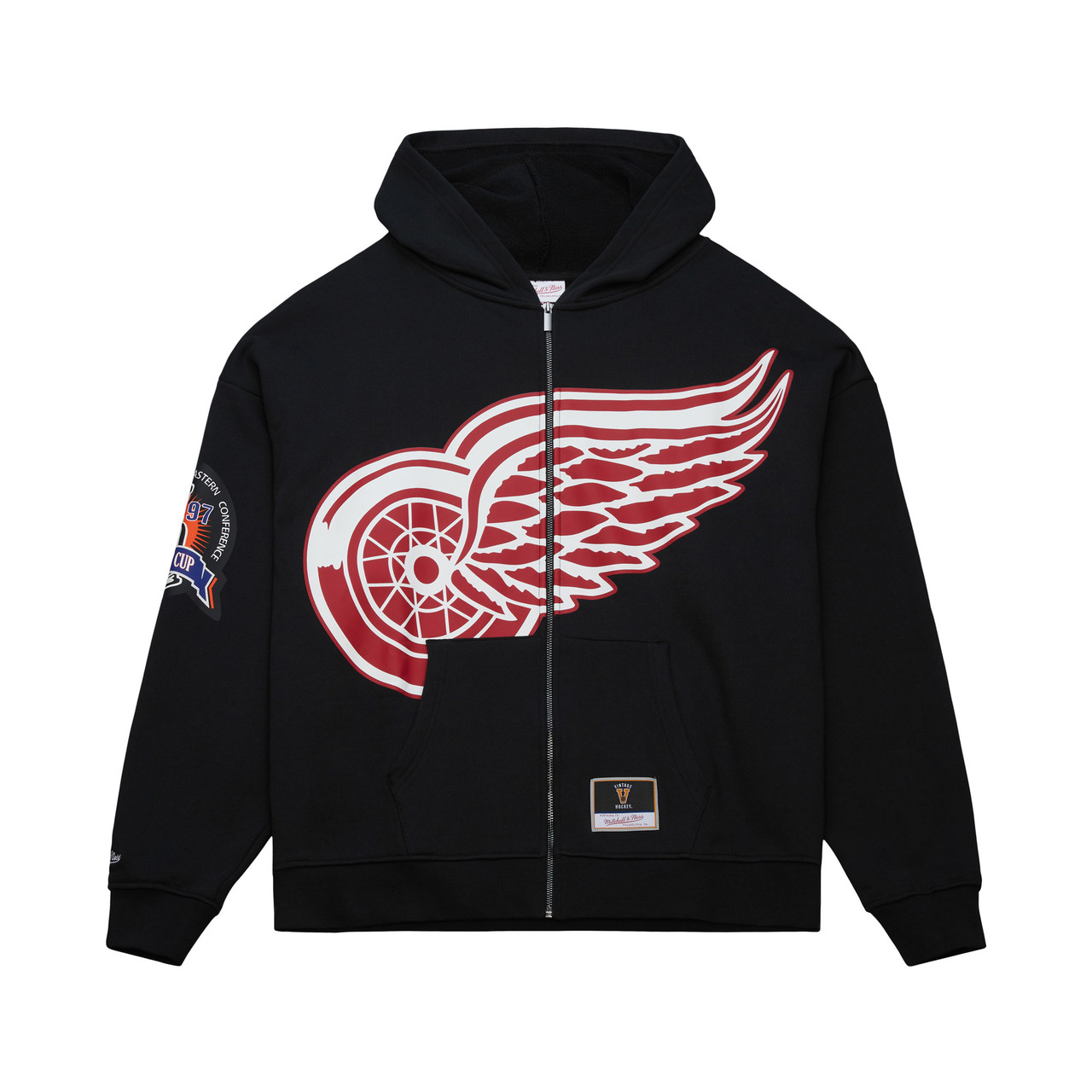 Detroit Red Wings Mitchell & Ness Yzerman #19 Maxxed Out Hooded