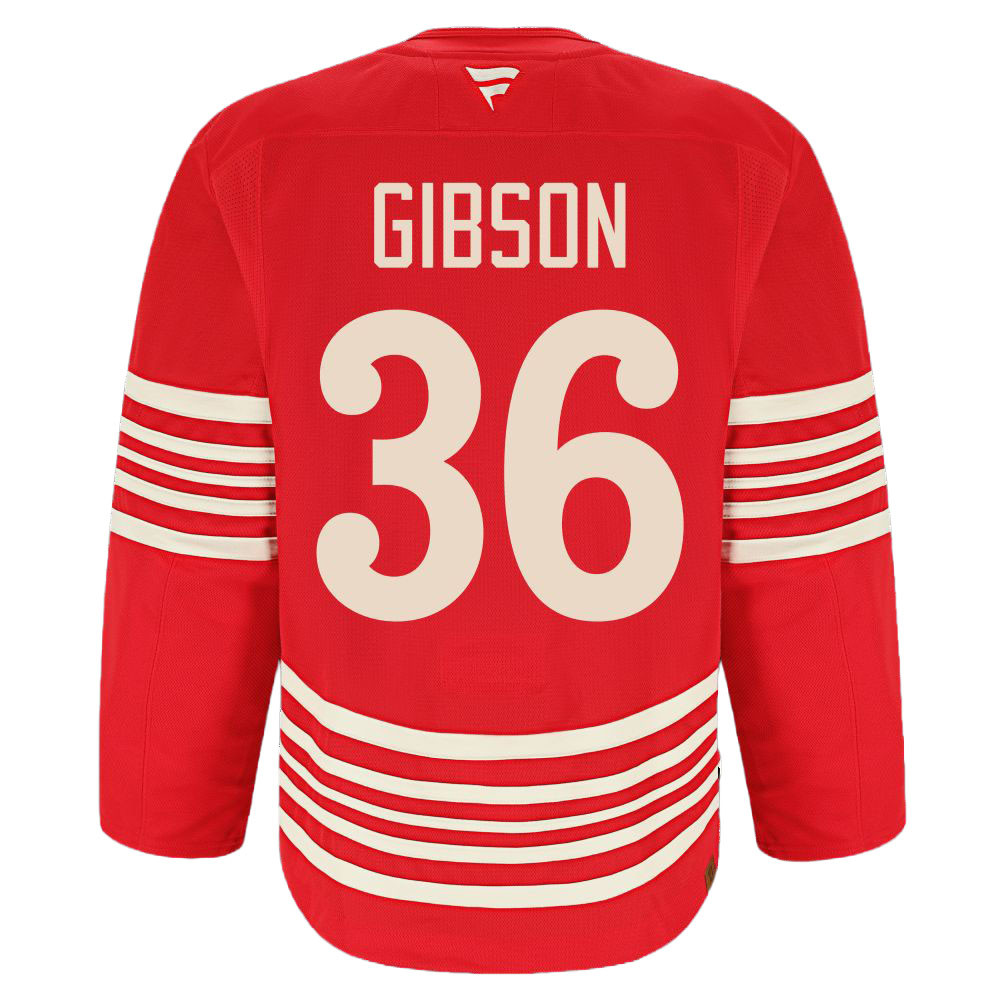 Detroit Red Wings Fanatics Premium Centennial Jersey - Gibson