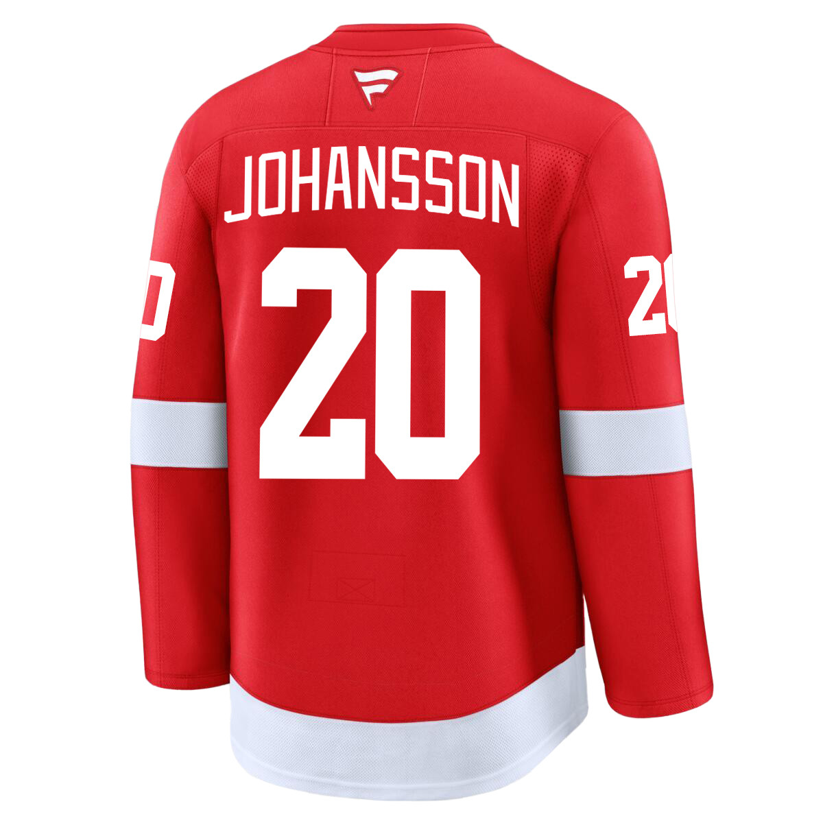 Detroit Red Wings Fanatics Premium Jersey- Johansson - shophockeytown